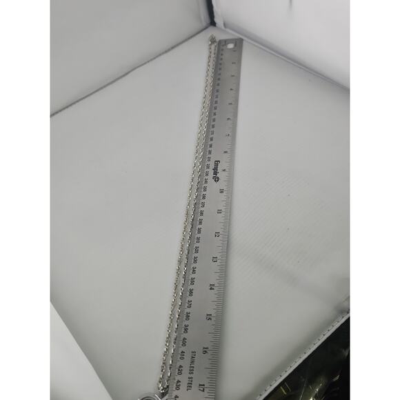 Gorgeous Origami Owl Heart Locket Necklace Love Crystals Kiss Me Be Mine - Picture 6 of 9